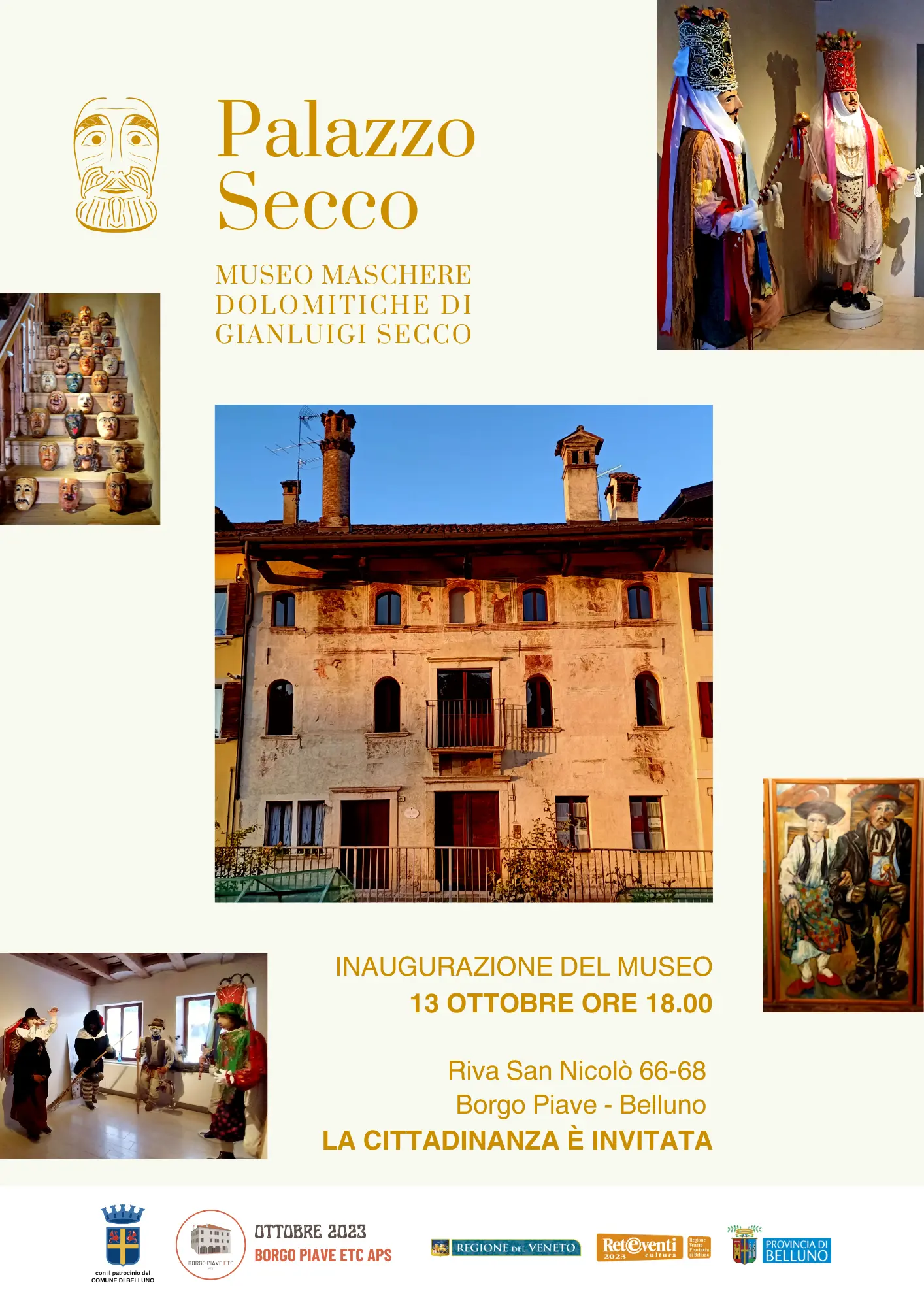 locandina evento - Inaugurazione Palazzo Secco